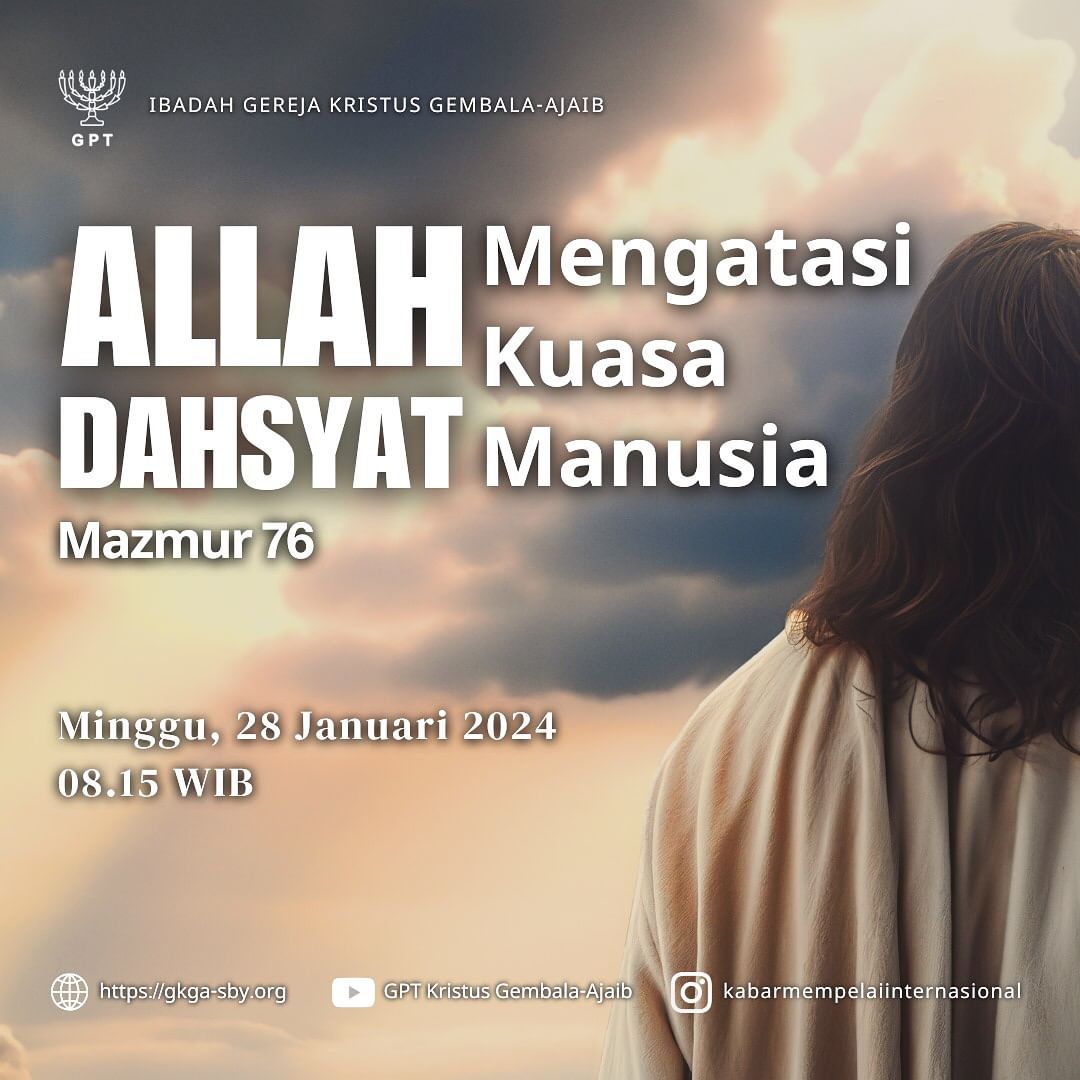 Allah Dahsyat Mengatasi Kuasa Manusia